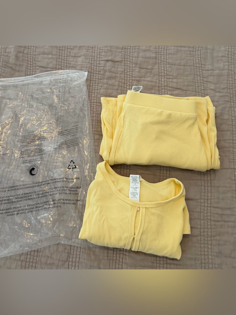 Alo Yoga Dreamlight Ribbed Modal Set XS